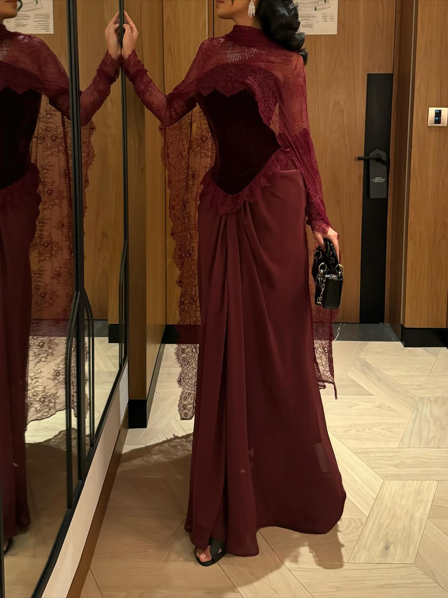 Sexy Elegant Lace Cappa Tube Top Dress