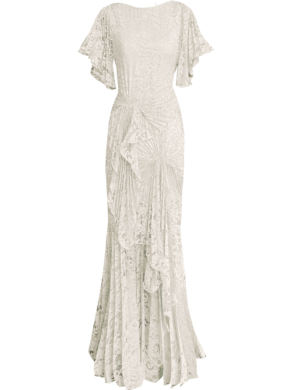 Cascade Dress Floor Length