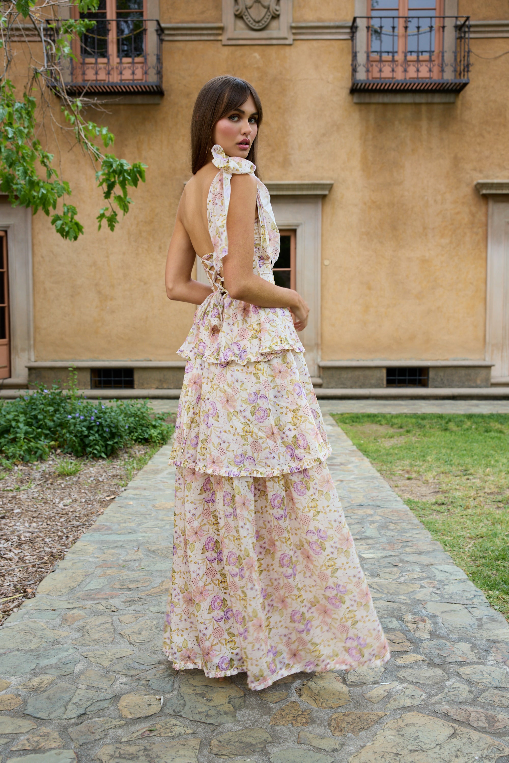 The Grace Dress in Cordoba Print