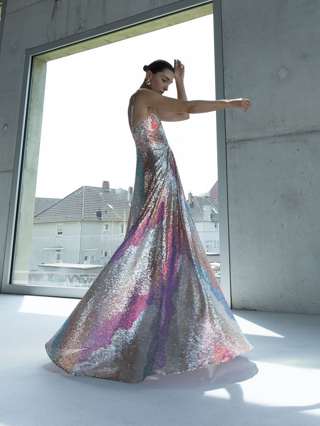 Helios Dress Floor Length