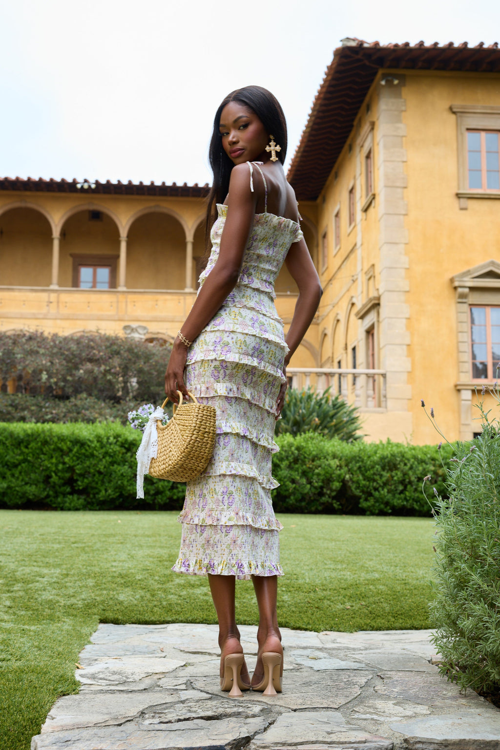 The Lily Dress in Cordoba Print
