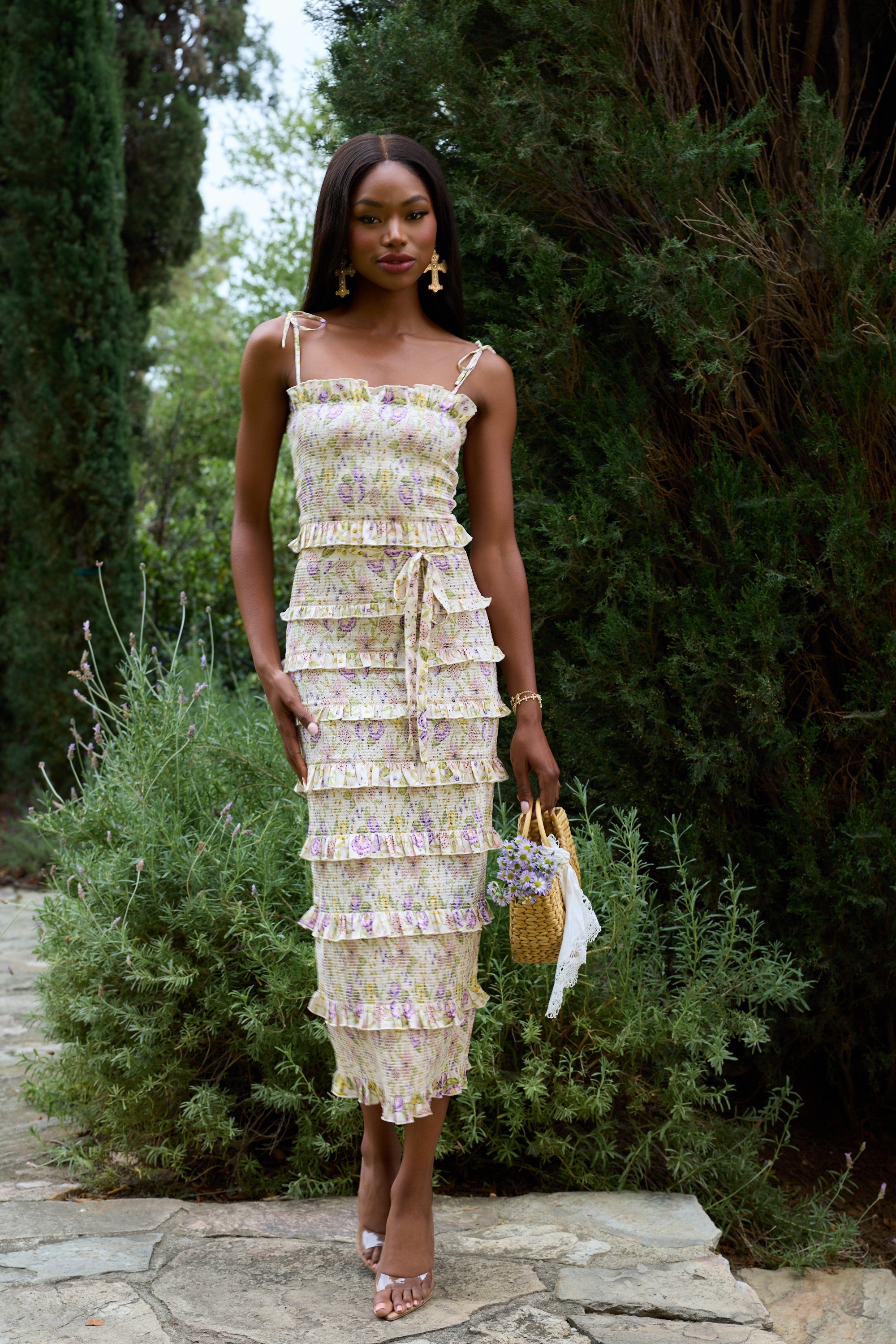 The Lily Dress in Cordoba Print
