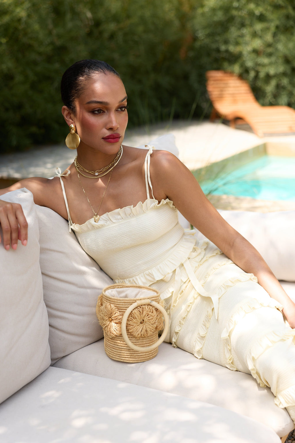 The Lily Dress in Transparent Yellow