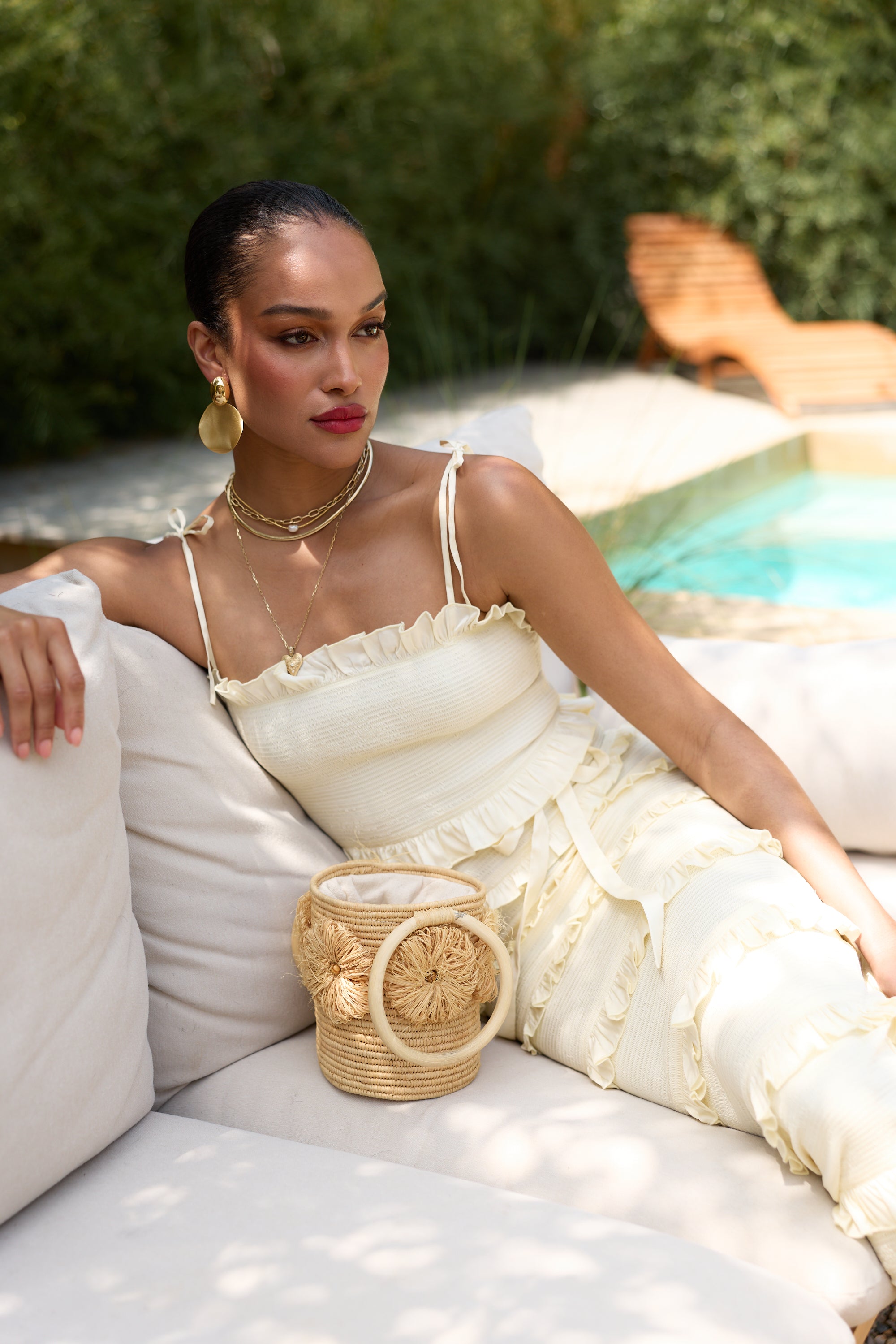 The Lily Dress in Transparent Yellow