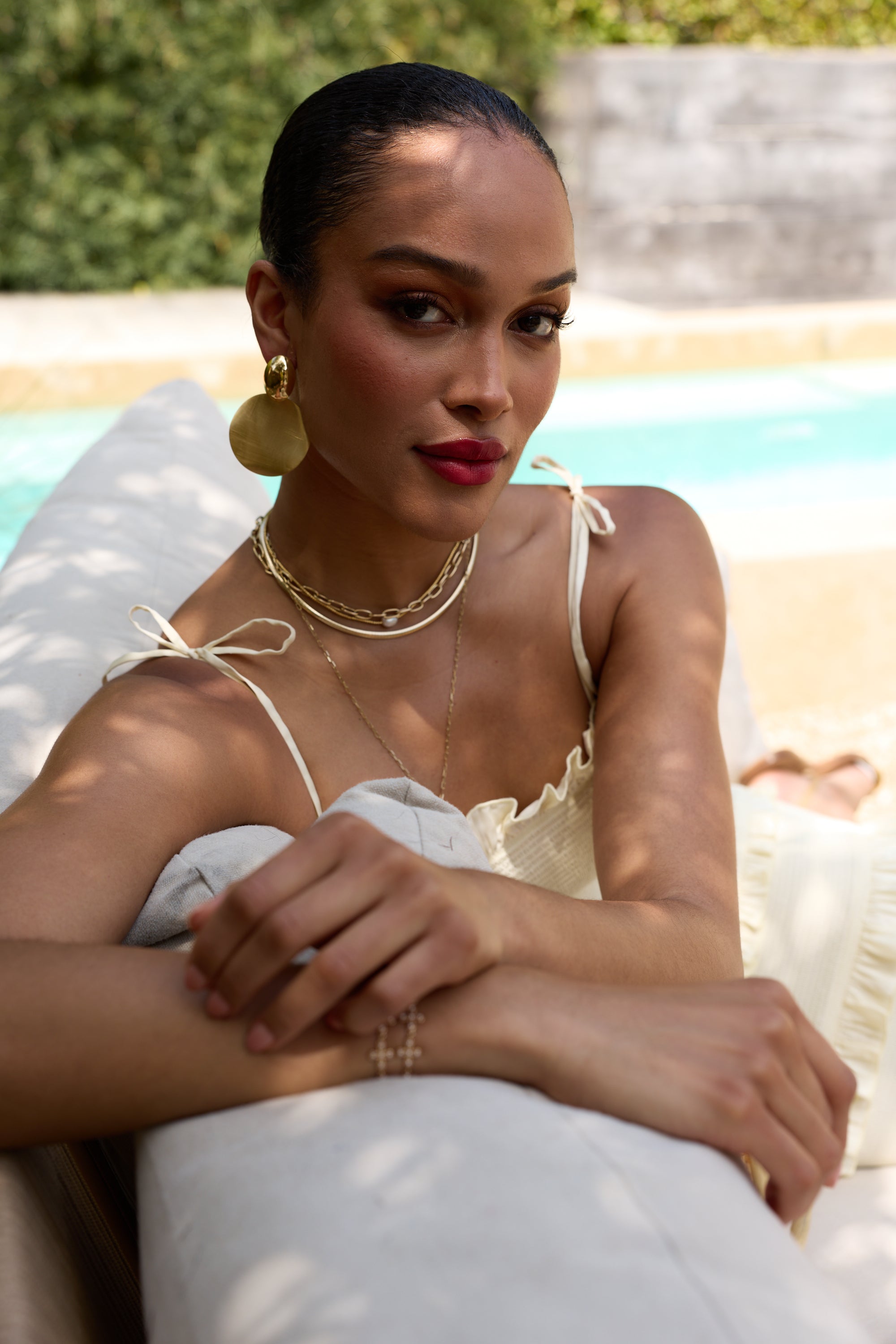 The Lily Dress in Transparent Yellow