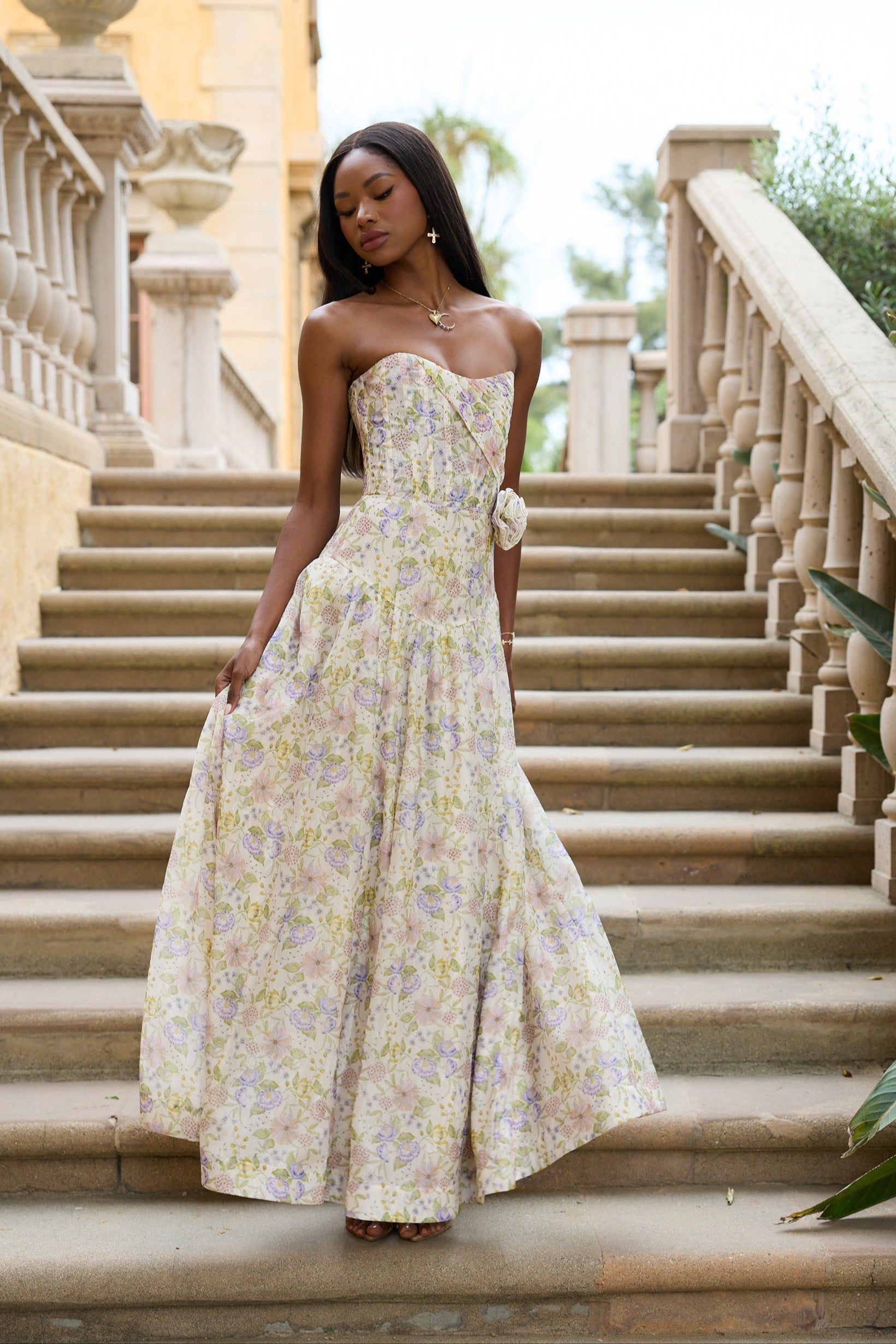 The Rosamund Dress in Cordoba Print