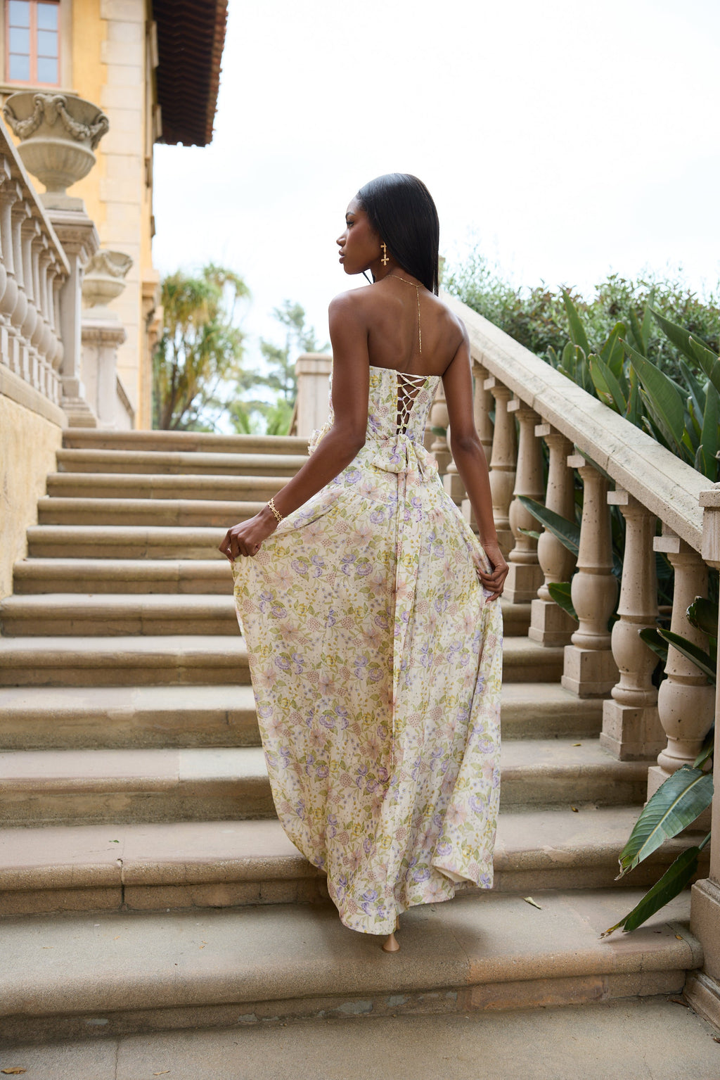 The Rosamund Dress in Cordoba Print