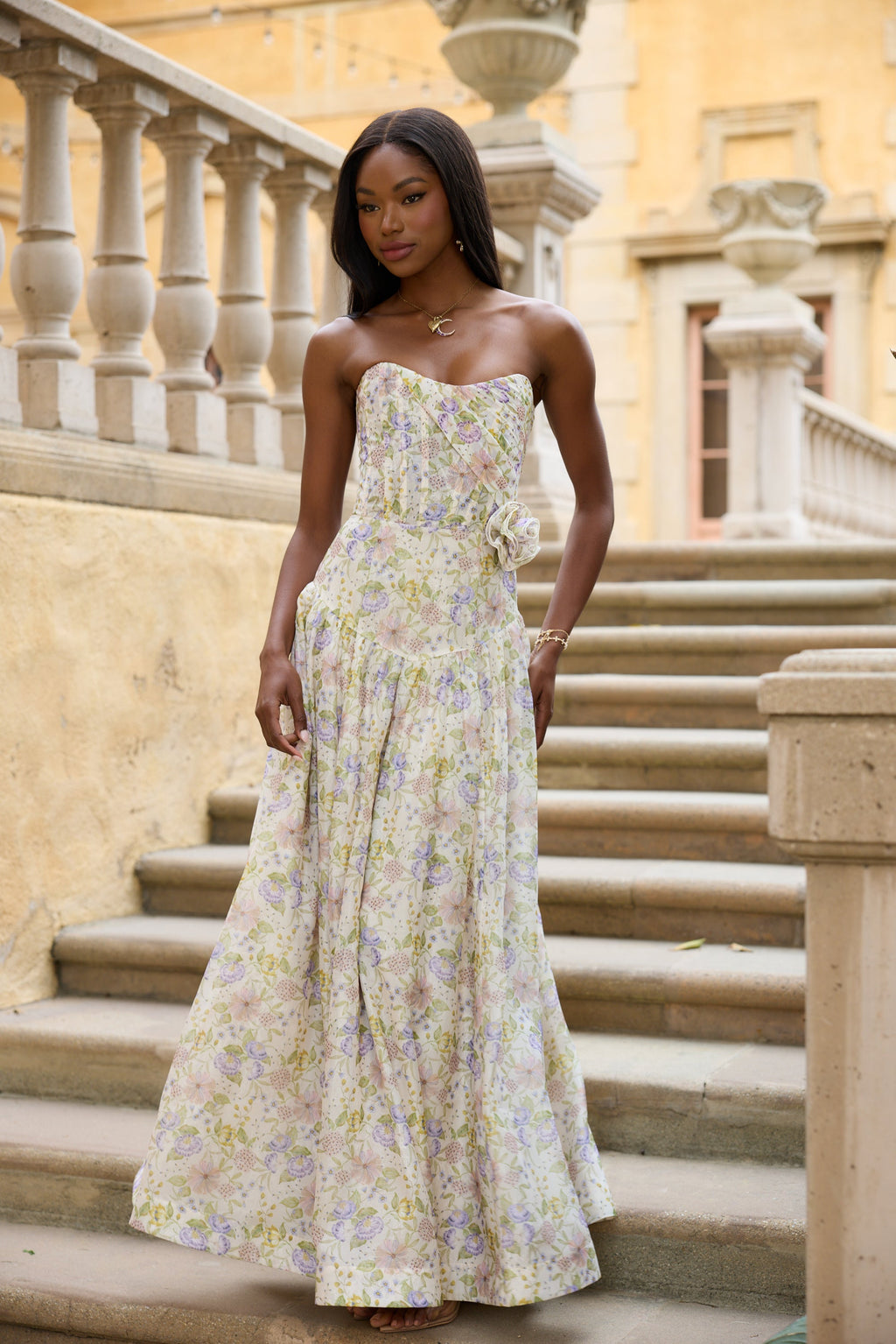 The Rosamund Dress in Cordoba Print
