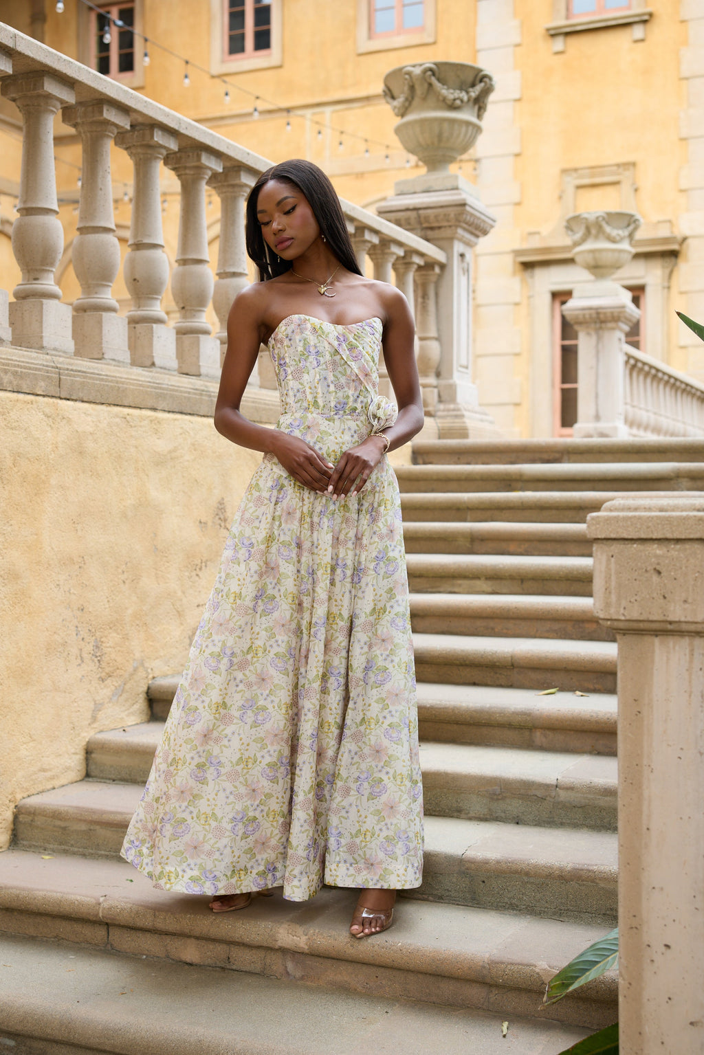 The Rosamund Dress in Cordoba Print