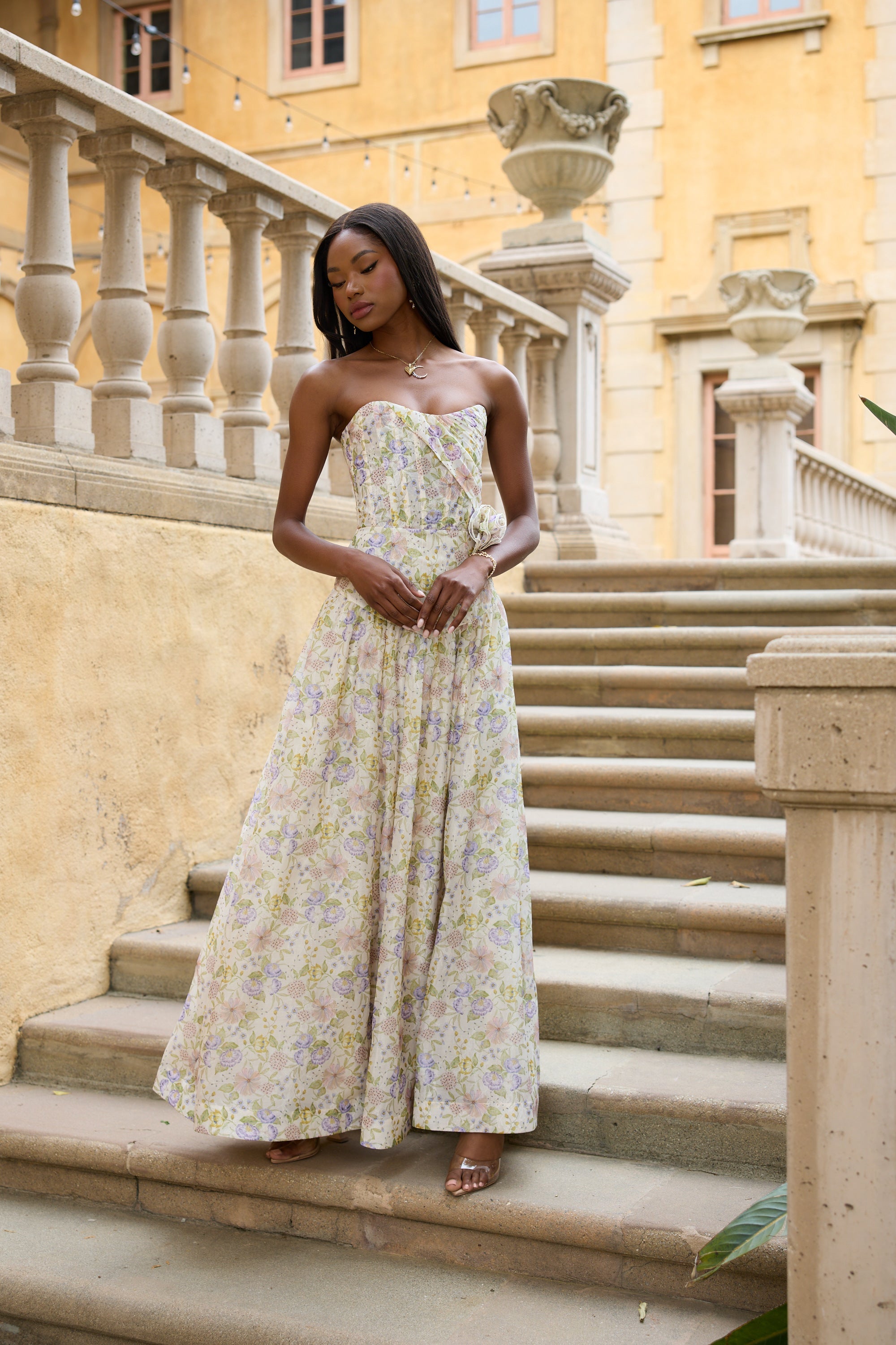 The Rosamund Dress in Cordoba Print