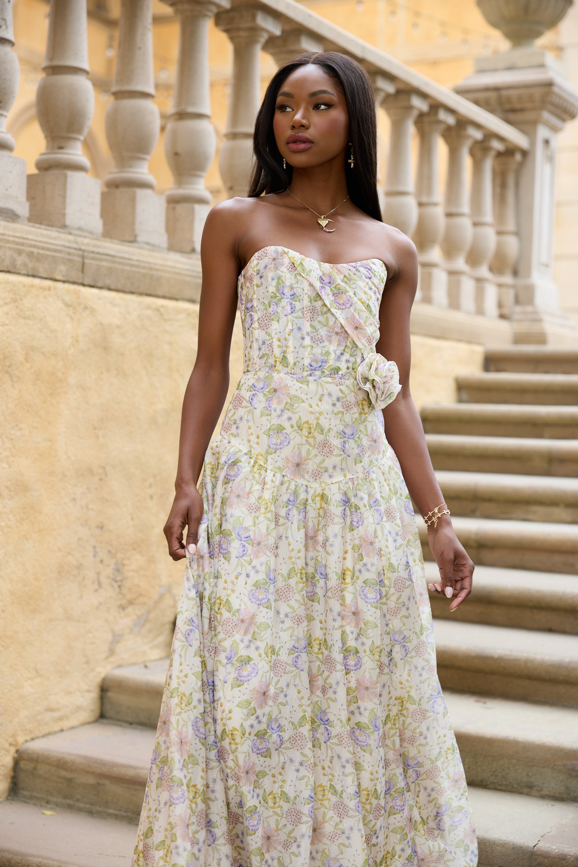 The Rosamund Dress in Cordoba Print