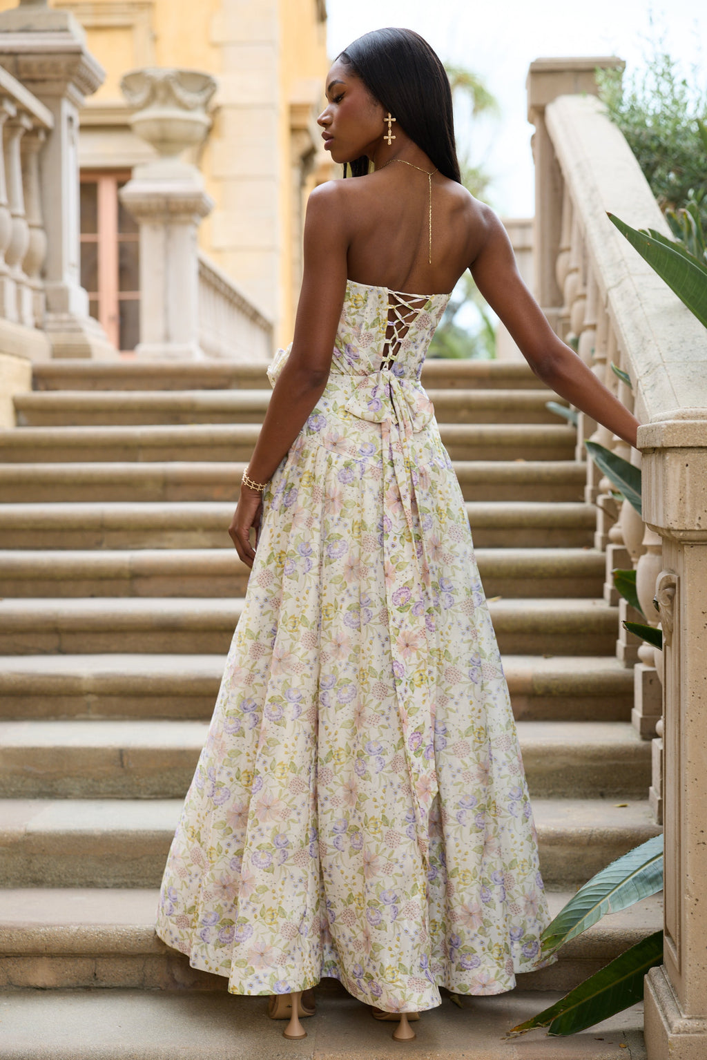 The Rosamund Dress in Cordoba Print