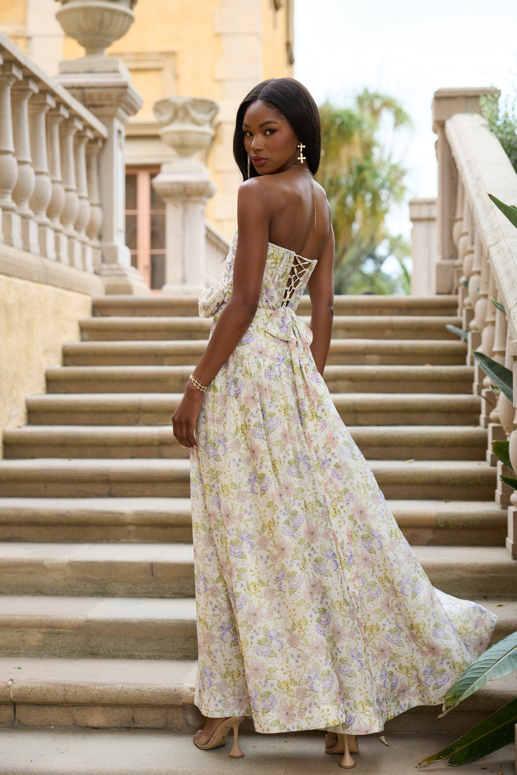 The Rosamund Dress in Cordoba Print