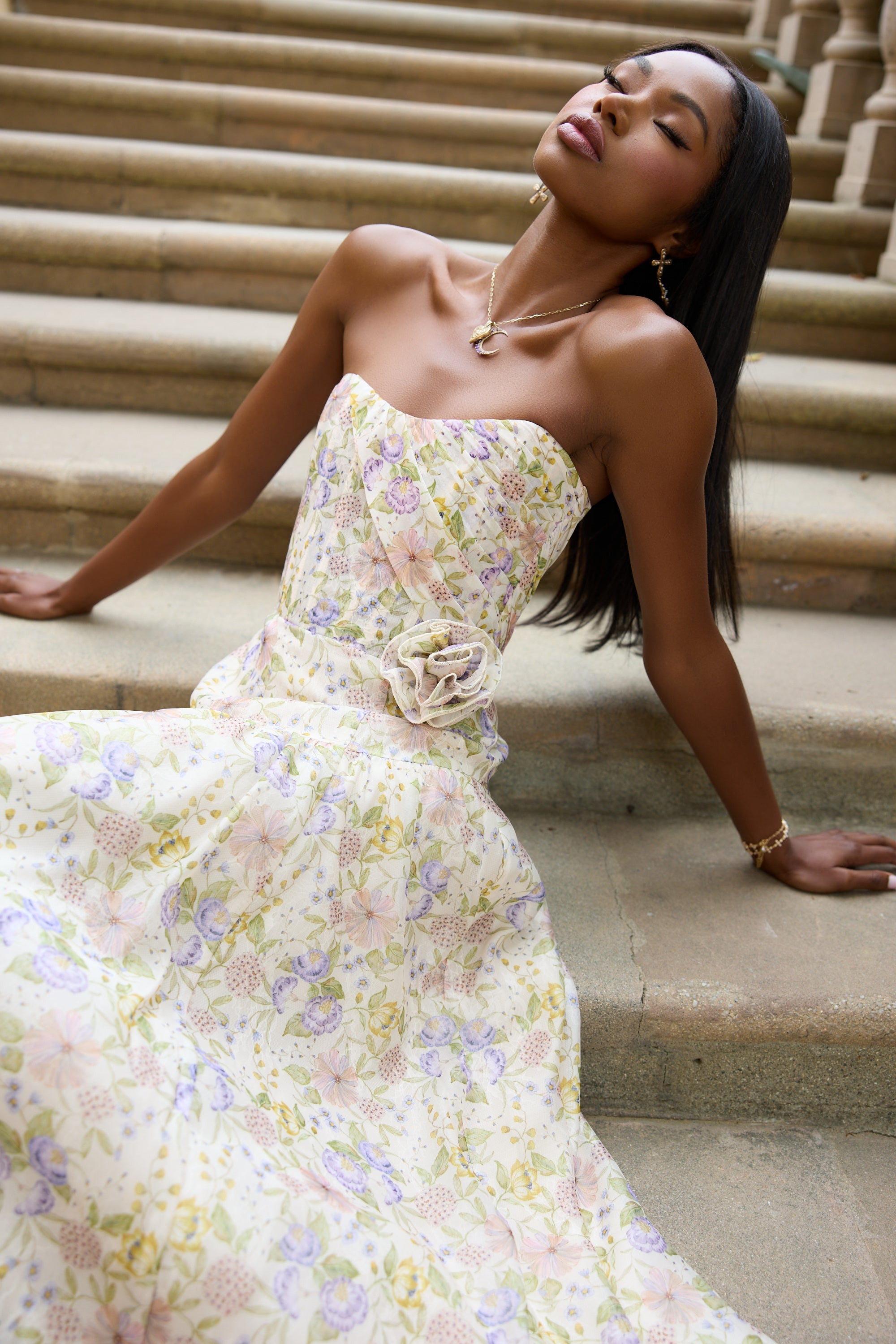 The Rosamund Dress in Cordoba Print