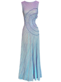 Solar Dress Floor Length