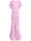 Cascade Dress Floor Length