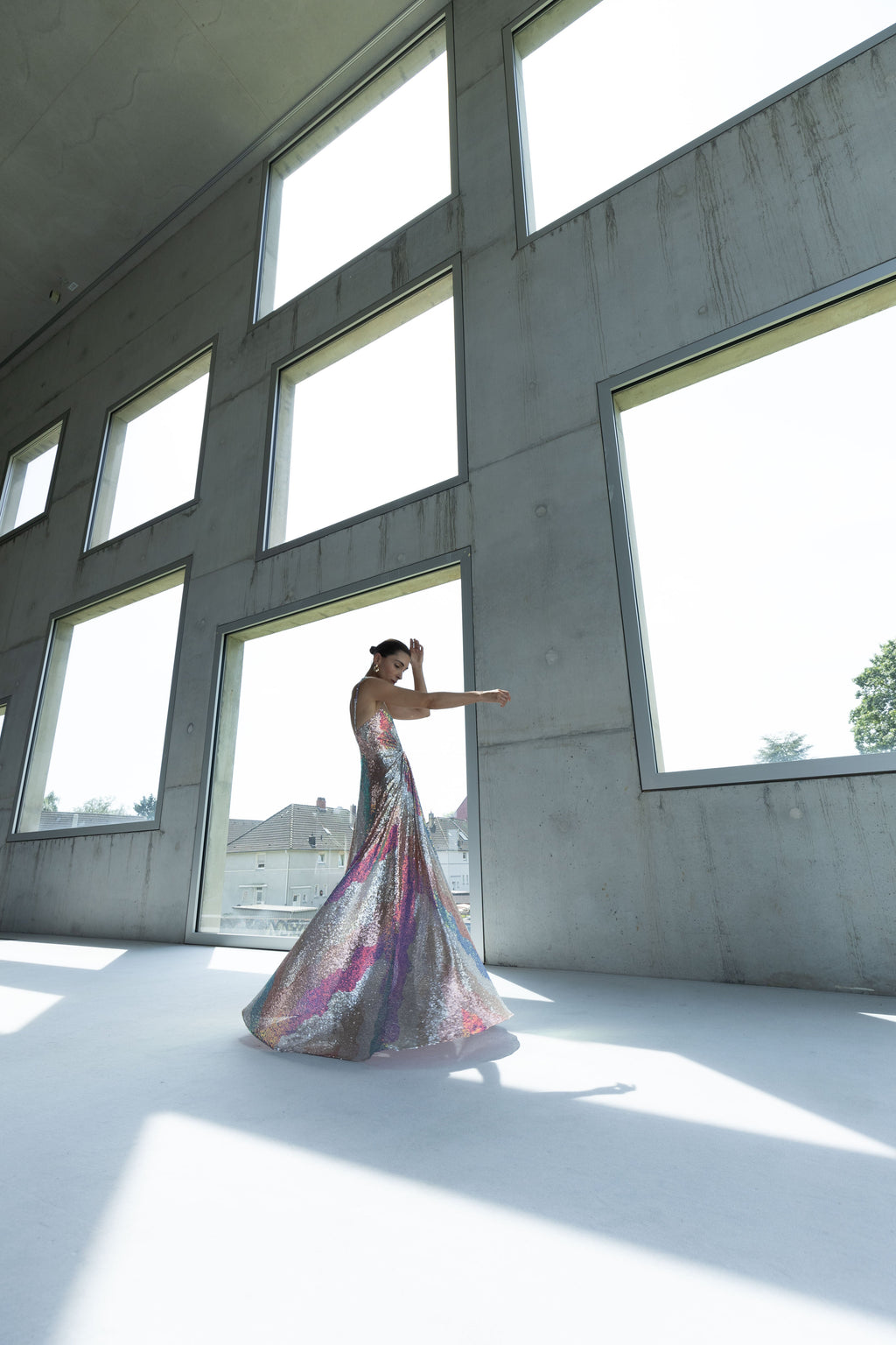 Helios Dress Floor Length