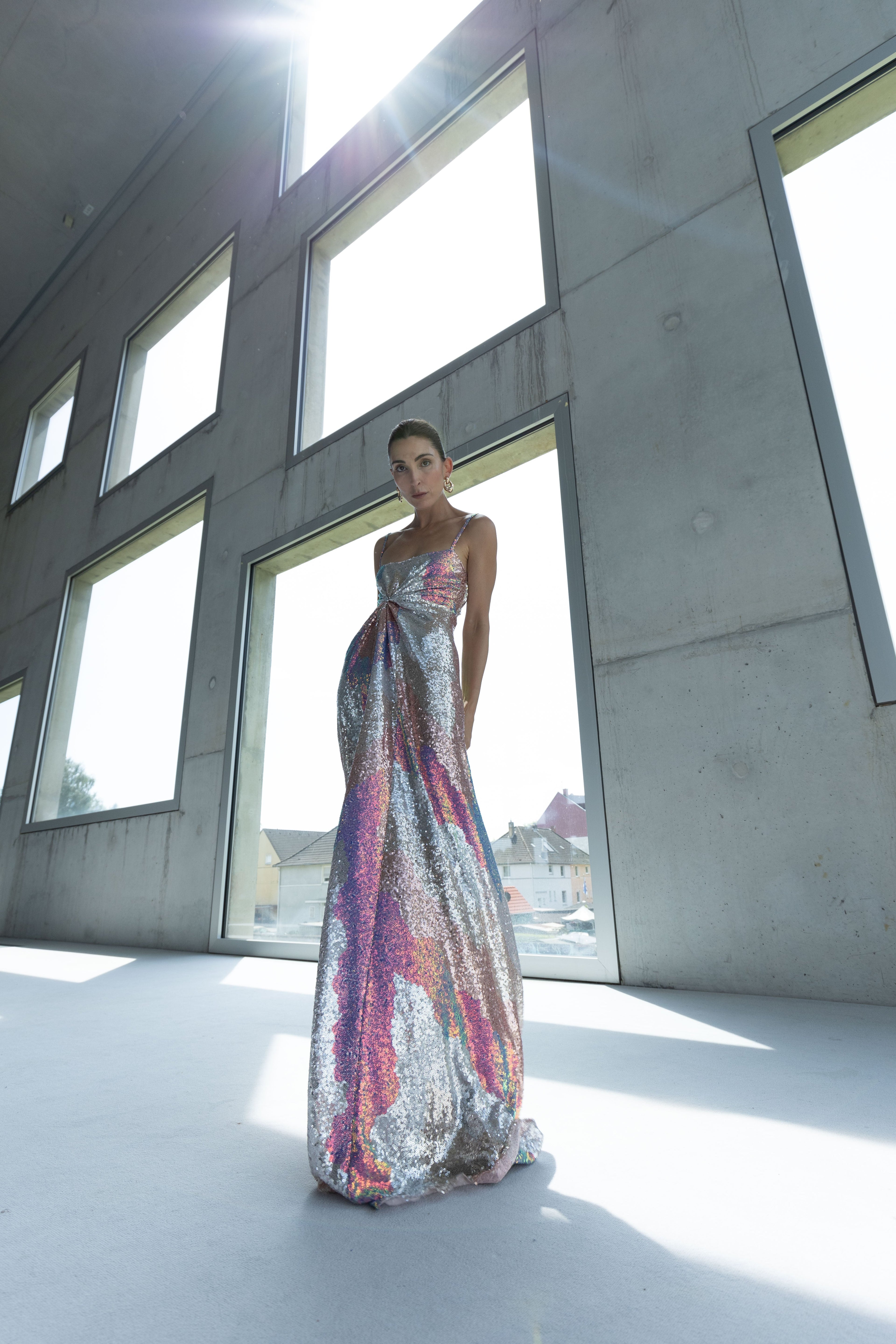 Helios Dress Floor Length